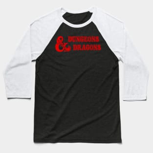 Dungeons and Dragons Baseball T-Shirt